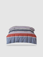 housse de couette coton de qualité 160x210 - Motif 12