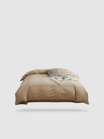 housse de couette coton égyptien  Beige