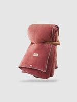 housse de couette polaire 180x220 - Rose