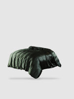 Housse de couette en soie de mûrier 230x230 - Kaki