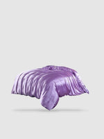 Housse de couette en soie de mûrier 230x230 - Violet