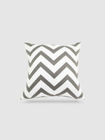 housse de coussin coton 45x45 - Gris foncé