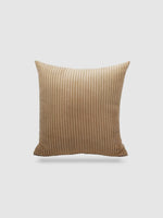 housse de coussin en Velours côtelé 55x55 - Camel