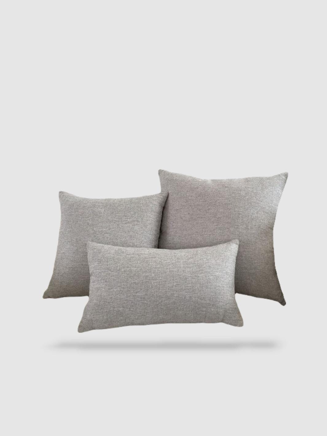 housse de coussin décoratif 45x45 - Gris