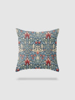 housse de coussin en lin à fleurs 45x45 - motif 11
