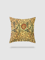 housse de coussin en lin à fleurs 45x45 - motif 14