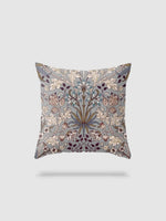 housse de coussin en lin à fleurs 45x45 - motif 15