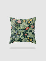 housse de coussin en lin à fleurs 45x45 - motif 17