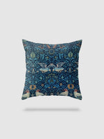 housse de coussin en lin à fleurs 45x45 - motif 21