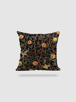 housse de coussin en lin à fleurs 45x45 - motif 3