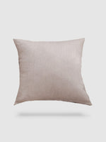 housse de coussin en Coton de lin 40x40 - Beige