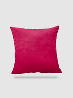 housse de coussin velours 30x50 - Bordeau