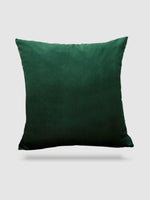 housse de coussin velours 30x50 - Vert foncé