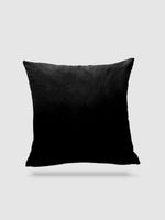 housse de coussin velours 40x40 - Noir