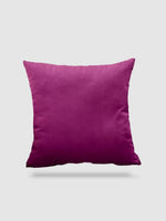 housse de coussin velours 40x40 - Violet