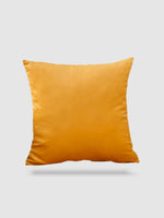 housse de coussin velours 45x45 - Orange