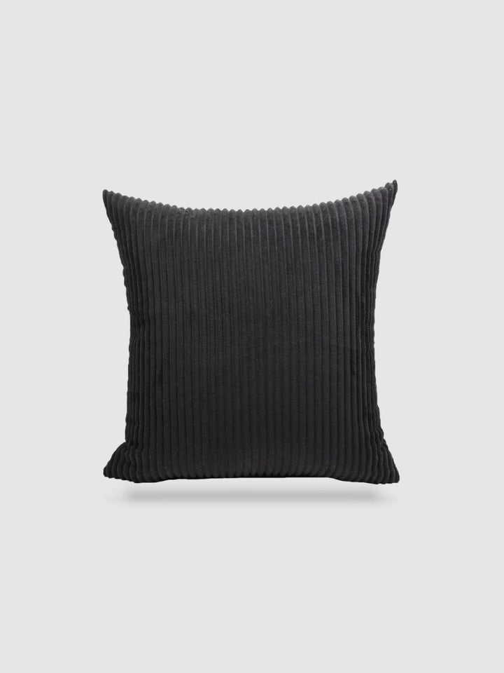 housse de coussin velours 60x60 Noir