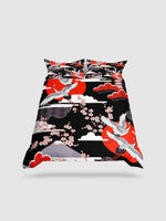 Parure de lit motif japonais 240x210 - Motif 16