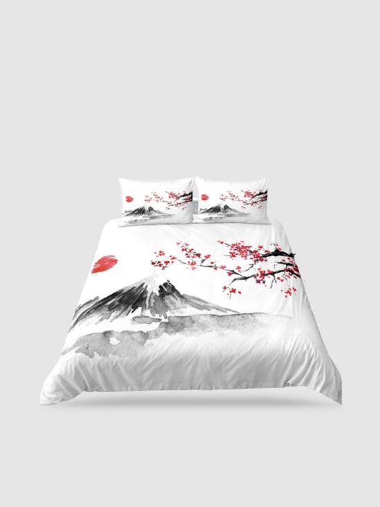 parure de lit motif japonais Motif 18