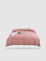 housse de couette tibétaine 220x220 - Rose
