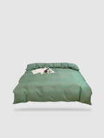 housse de couette tibétaine 160x210 - Vert pastel